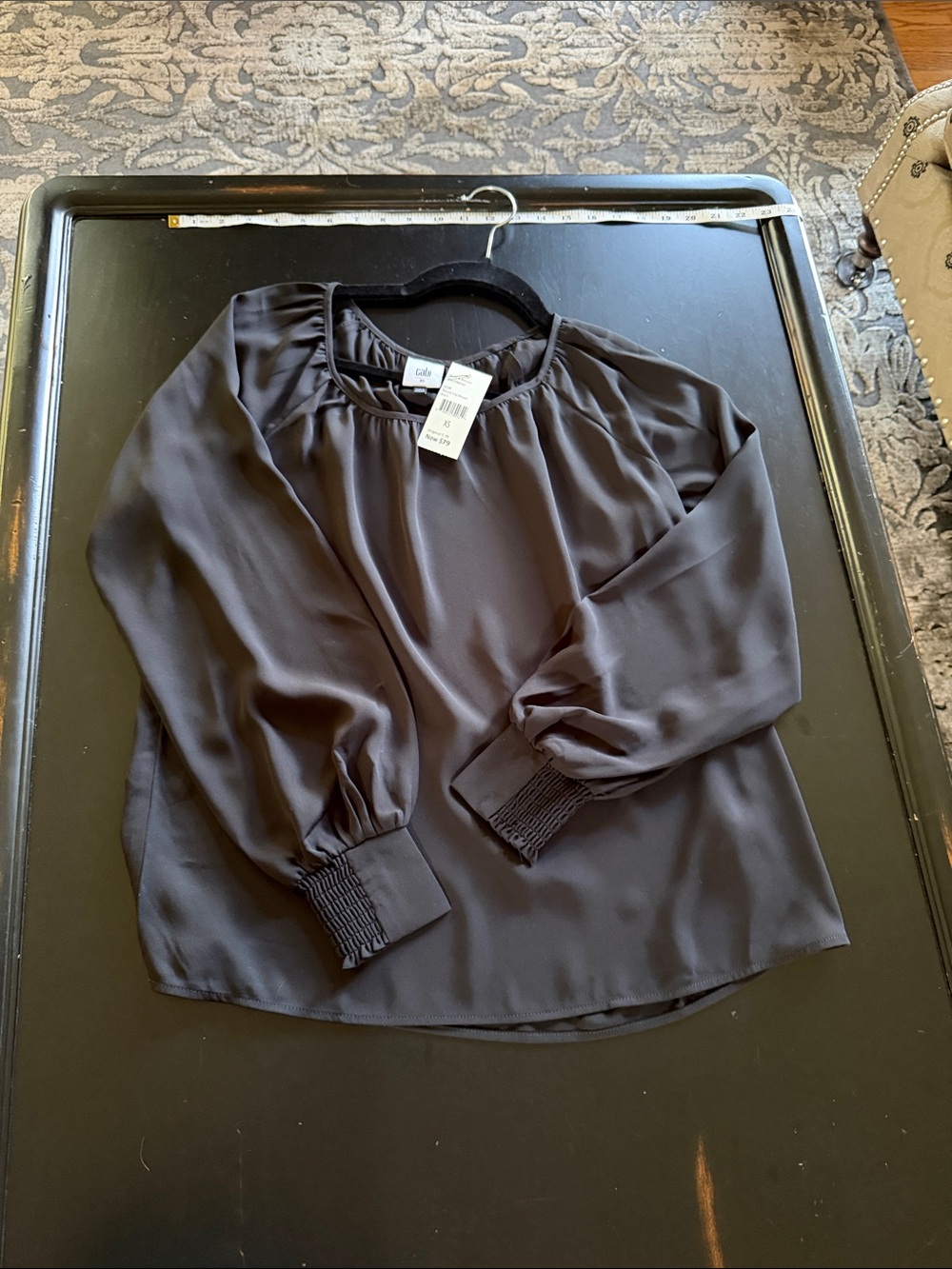 Cabi round trip blouse Solid Black Piece